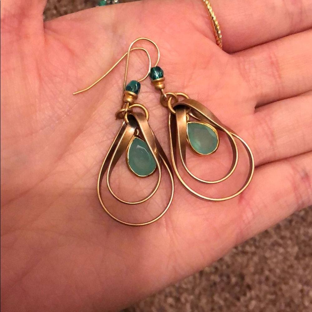 New Handmade Gold Earrings